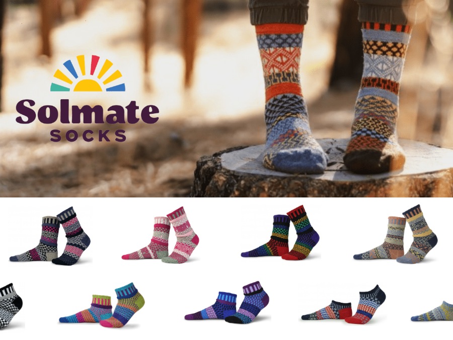 ミスマッチドの靴下」個性的でサスティナブルな【Solmate Socks】を履いて楽しむ アウトドアとキャンプの専門店:マウンテンプロダクツ